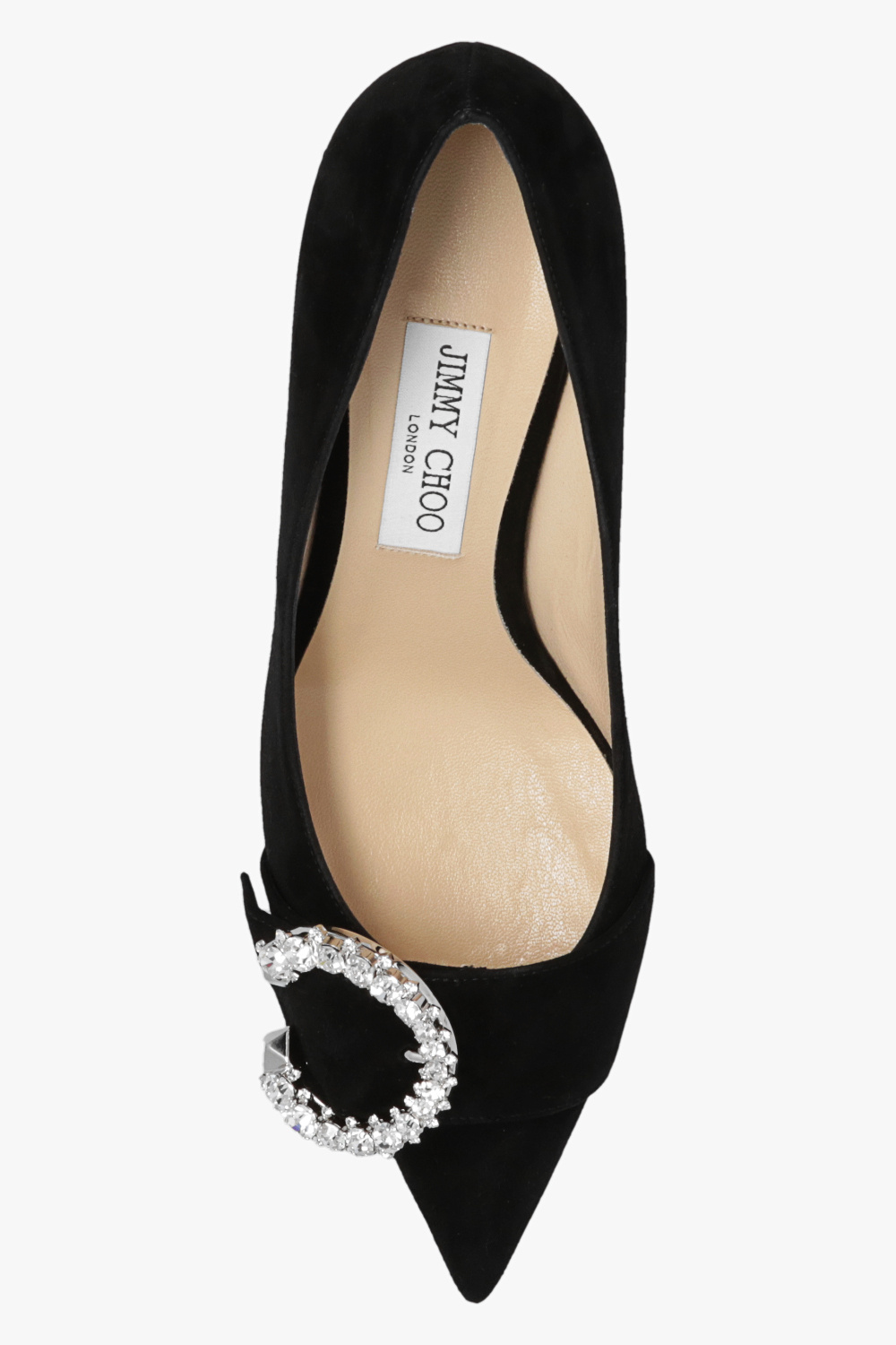 クリスタル★Jimmy Choo MARTA 90 スエード ミュール ブラック クリスタル☆Jimmy Choo MARTA 90 スエード ミュール ブラック